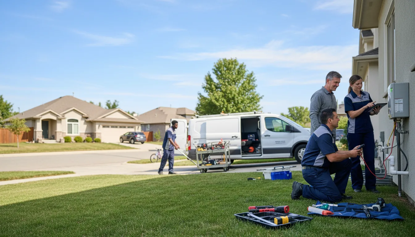 Tankless water heater service in Fillmore, UT